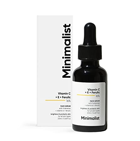 Minimalist 16% Vitamin C + E + Ferulic Face Serum 20ml