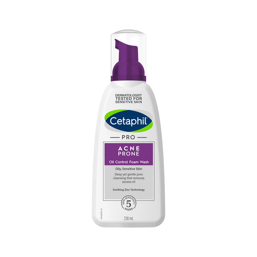 Cetaphil Pro Acne Prone Oil Control Foam Wash 236ml