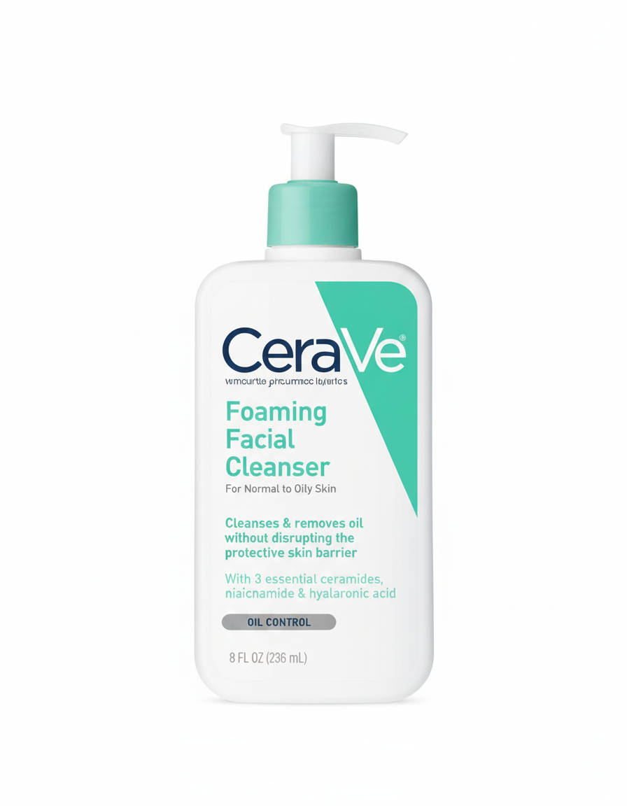 Cerave Foaming Facial Cleanser