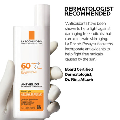 La Roche-Posay Anthelios Ultra Light Fluid Sunscreen SPF60 50ml