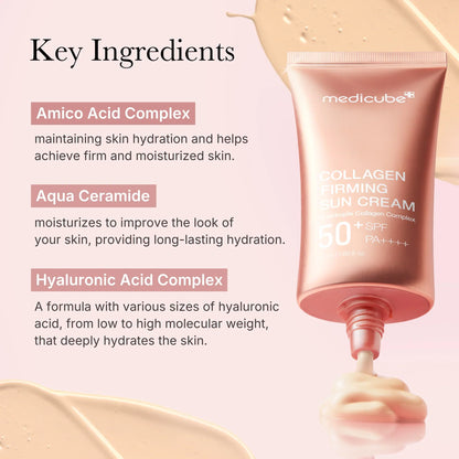 Medicube Collagen Firming Sun Cream SPF50+ 50ml
