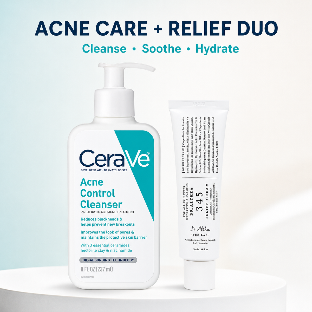 Acne Care + Relief Duo