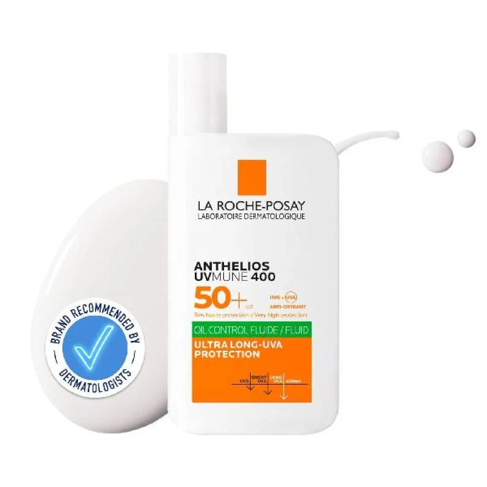 la Roche posay Anthelios UVMune 400 Oil Control Invisible Fluid SPF50+ 50ml