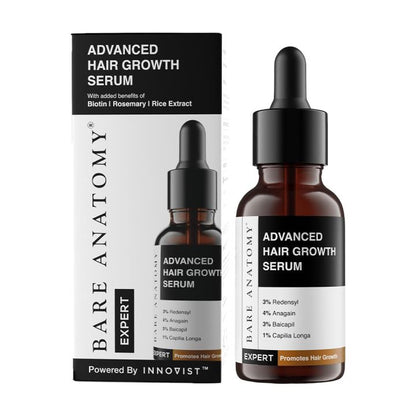 Bare Anatomy Advanced Hair Growth Serum for Scalp - 30ml