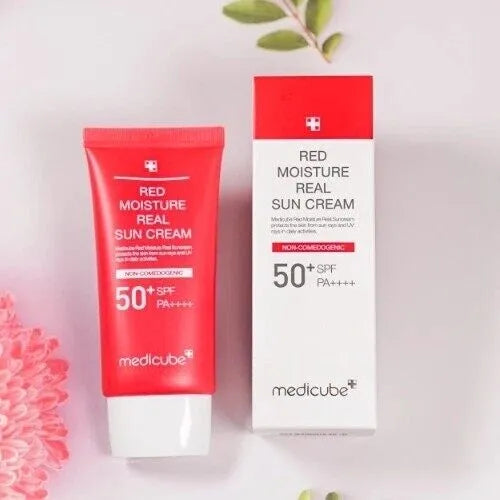 Medicube Red Moisture Real Sun Cream SPF50+ PA++++ 50ml