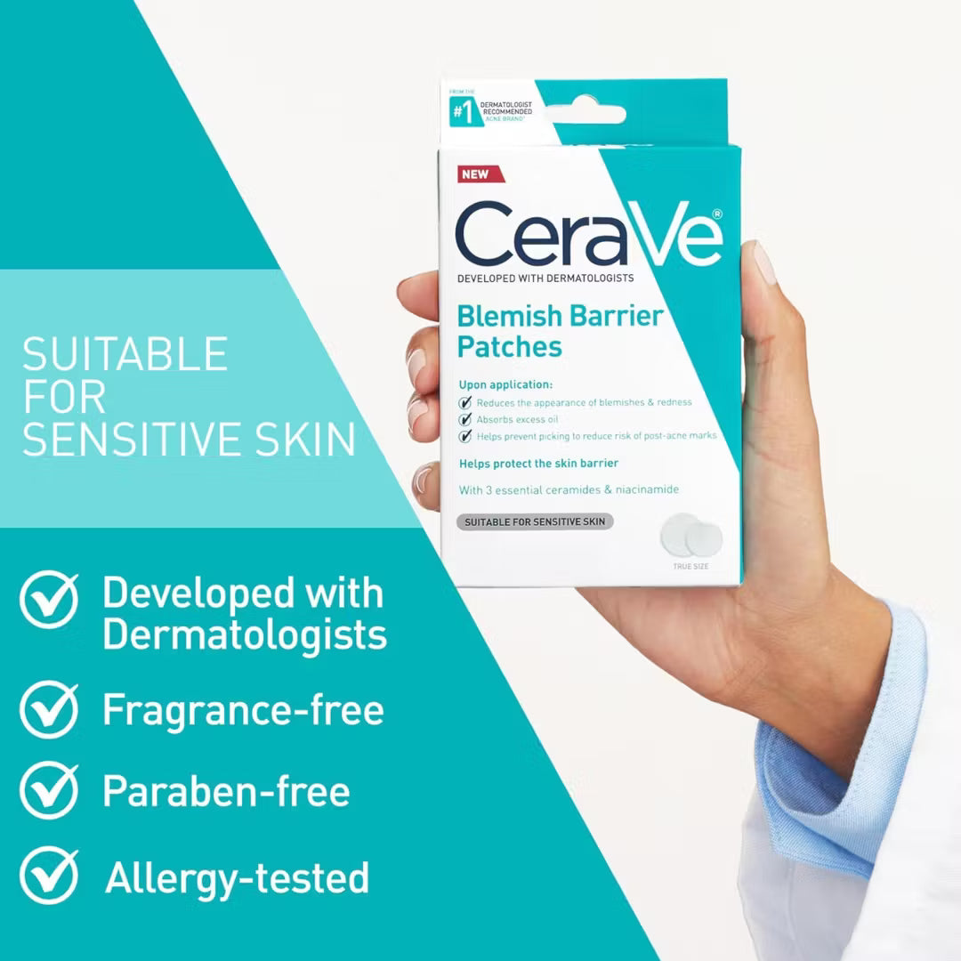 Cerave Blemish Barrier Control Patches 22 Pcs