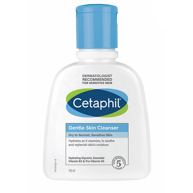 Cetaphil Gentle Skin Cleanser For Normal to Dry,Senstive Skin 118ml