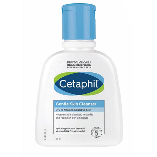 Cetaphil Gentle Skin Cleanser For Normal to Dry,Senstive Skin 118ml
