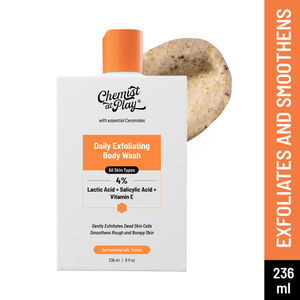 Chemist at Play Exfoliating Body Wash with Lactic Acid - 236 ml