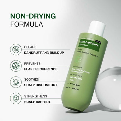 Bare Anatomy Anti Dandruff Control Shampoo 250ml