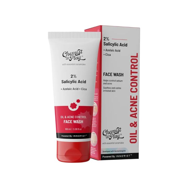Chemist At Play 2% Salicylic Acid Face Wash ( Acne Control ) 100ml