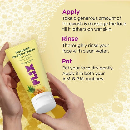 PLIX Pineapple De-Pigmentation Juicy Cleanser with Niacinamide 1