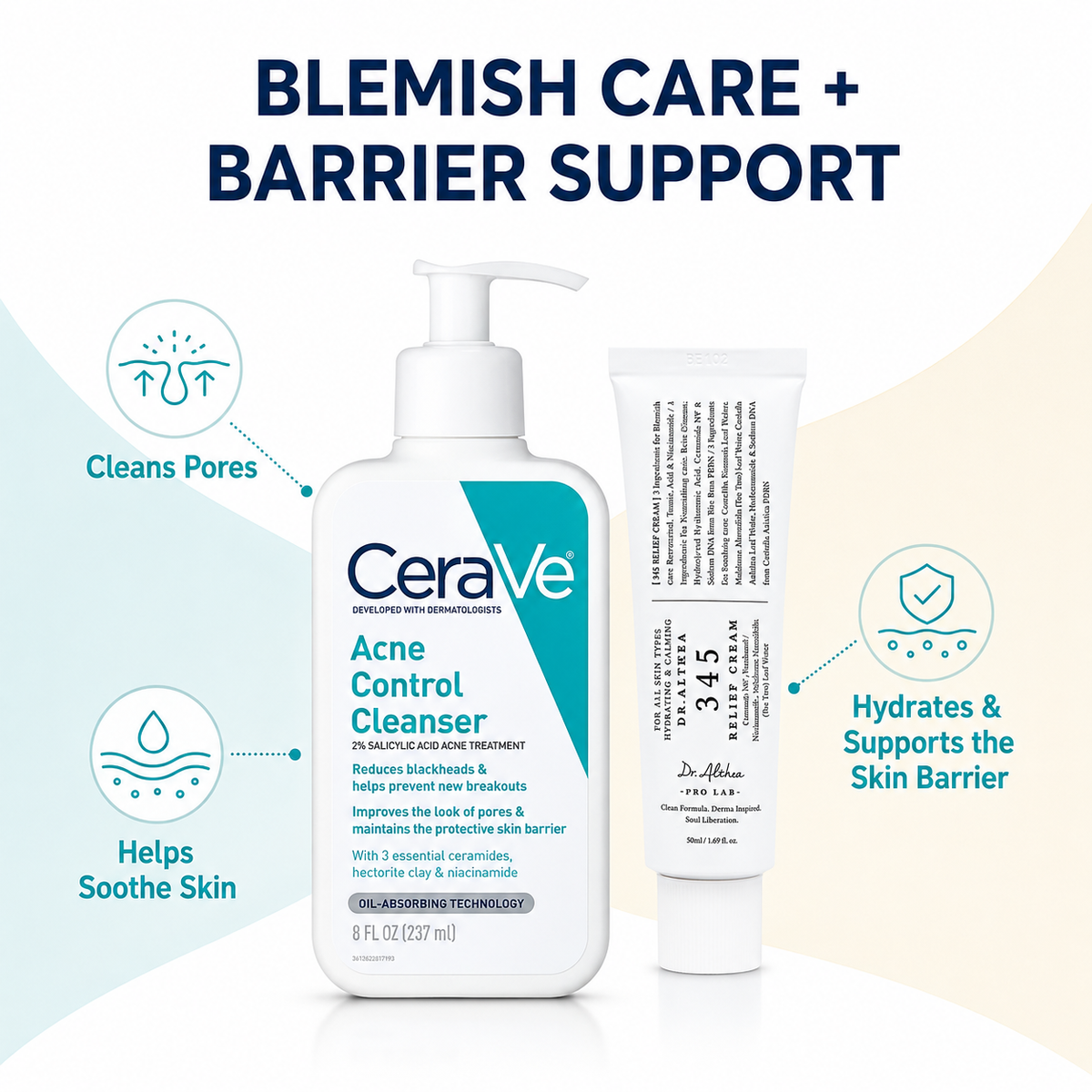 Acne Care + Relief Duo