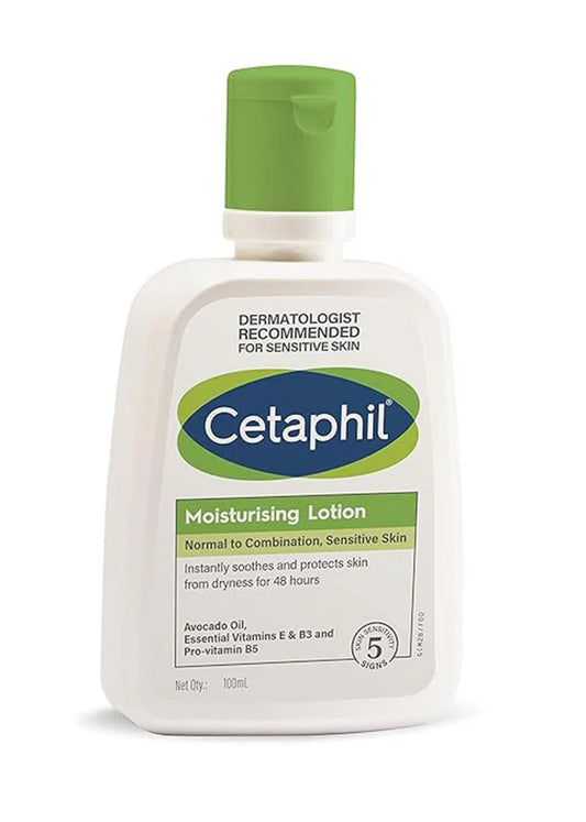 Cetaphil Moisturizing Lotion 100ml – Gentle Hydration for Sensitive Skin