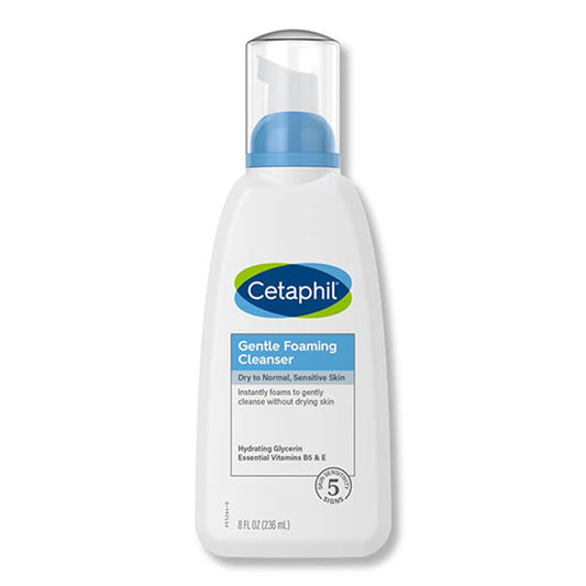 Cetaphil Gentle Foaming Cleanser For Dry To Normal, Sensitive Skin - 236ml
