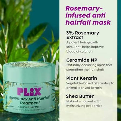 PLIX Rosemary Anti Hair Fall Hair Mask (200g)