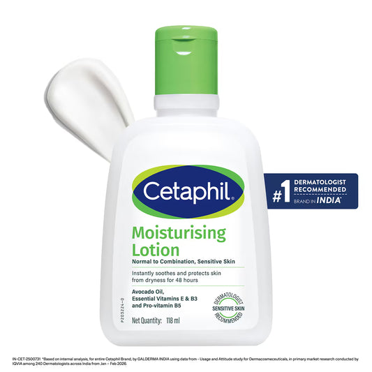 Cetaphil Moisturizing Lotion 118ml for normal to dry sensitive skin