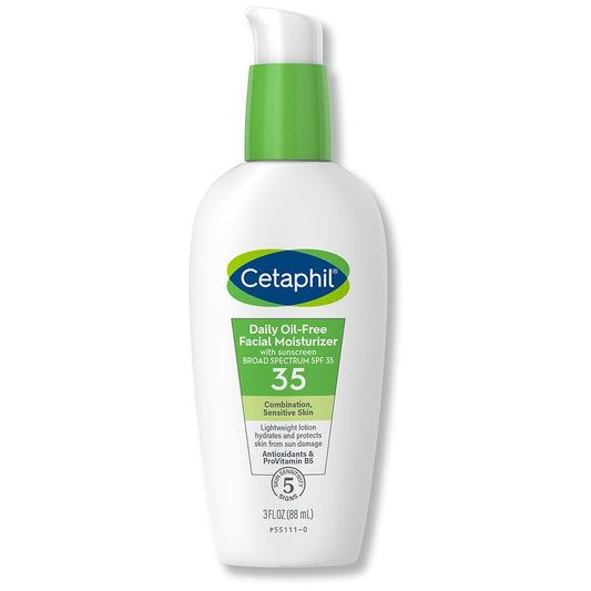 Cetaphil Daily Oil-free Facial Moisturizer With Sunscreen SPF 35